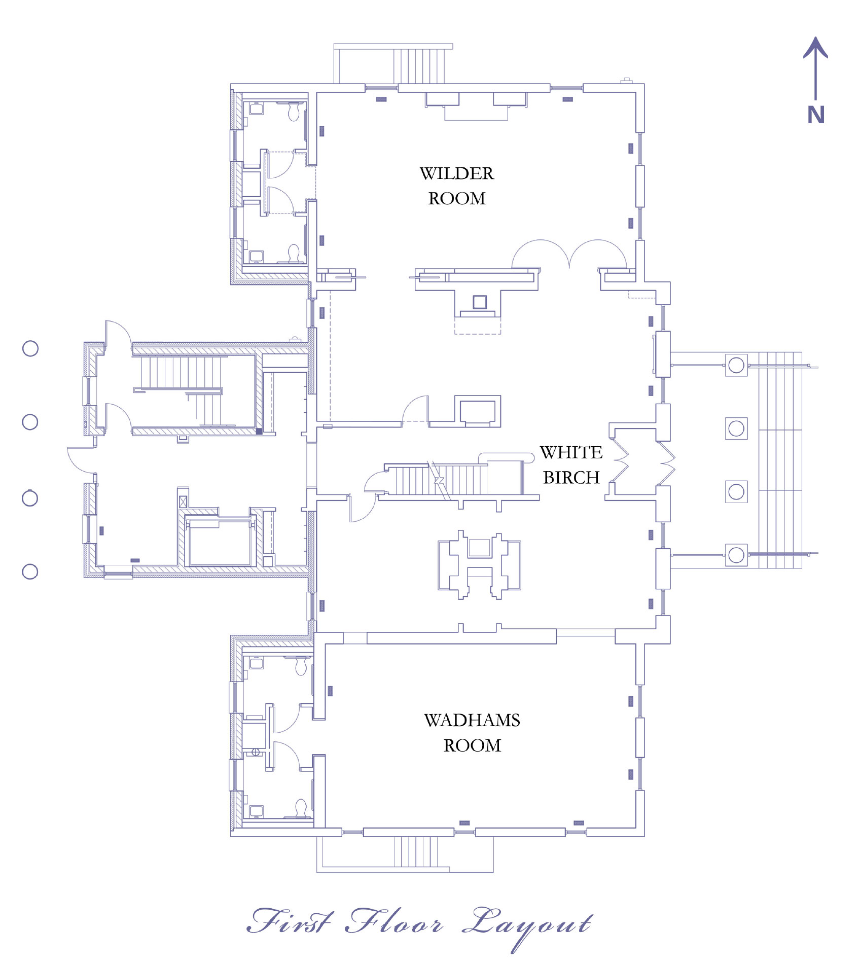 Wilder Mansion First Floor Plan